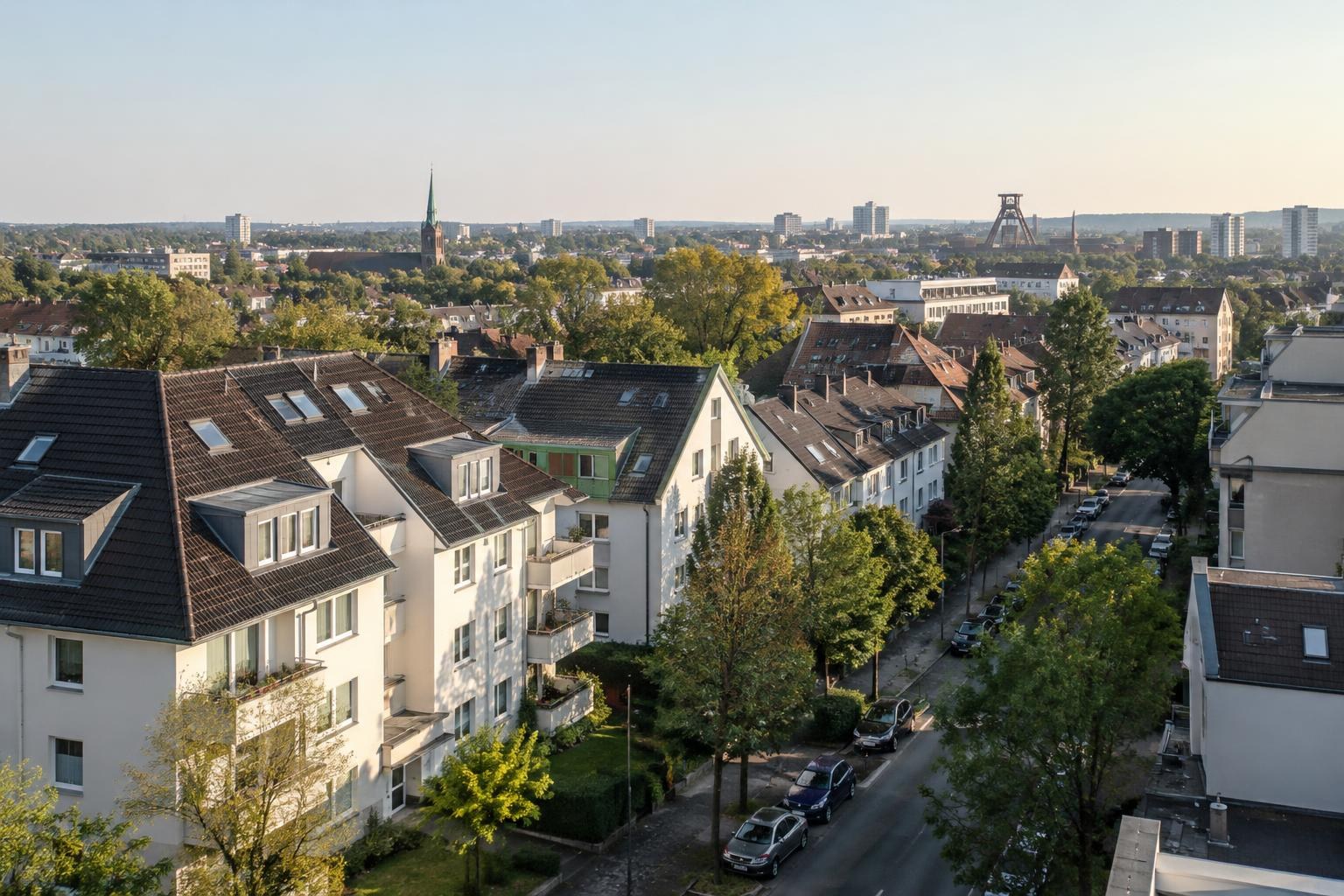 Essen für Kapitalanleger: Alle 9 Stadtbezirke im Vergleich 2026