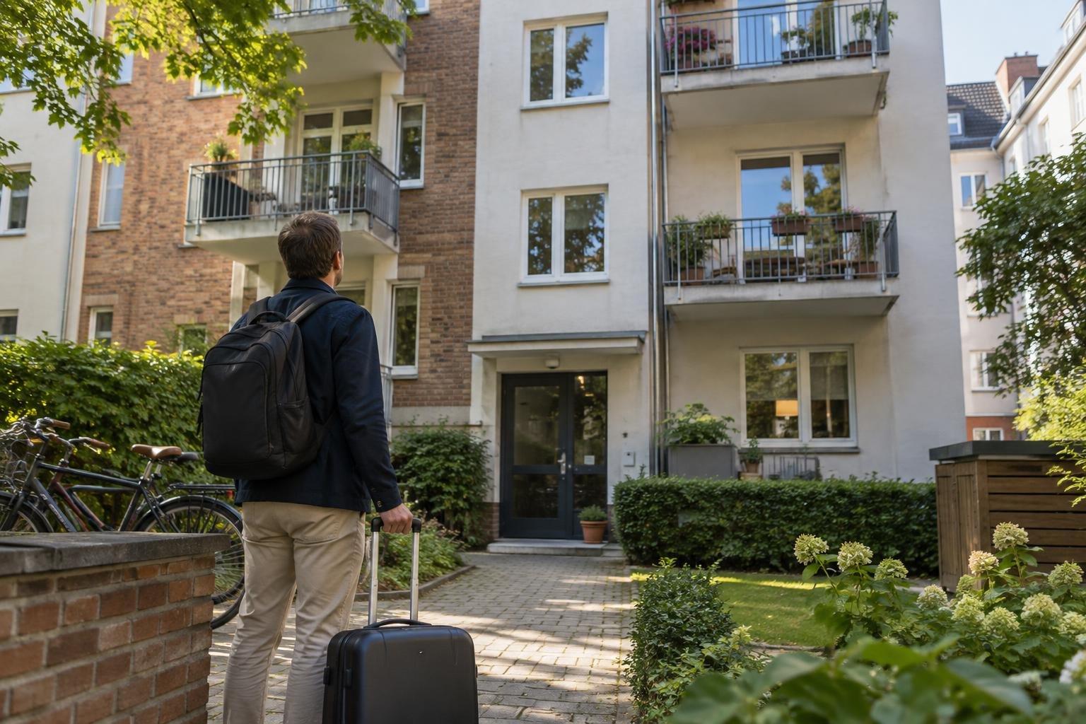 Wohnung in Deutschland kaufen mit Wohnsitz im Ausland