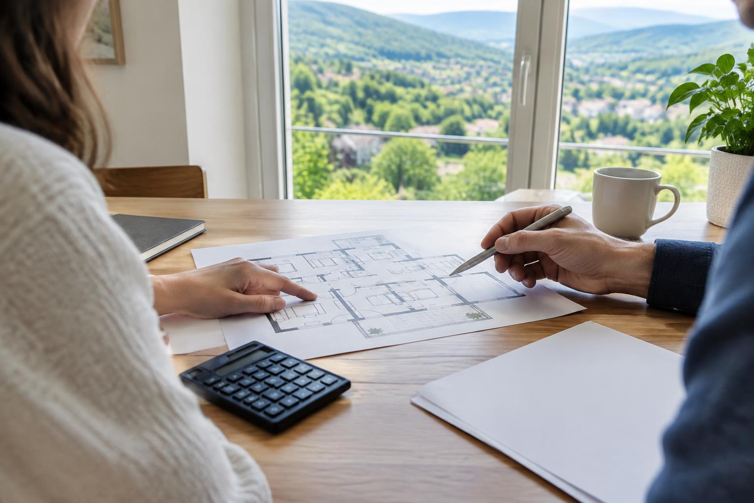 Prüfung von Wohnungsgrundriss und Investitionsunterlagen