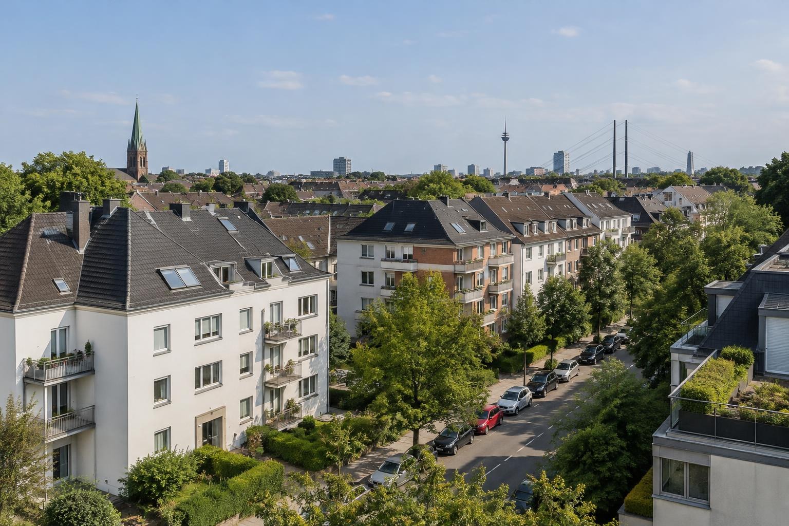 Düsseldorf für Kapitalanleger: Alle 10 Bezirke im Vergleich 2026