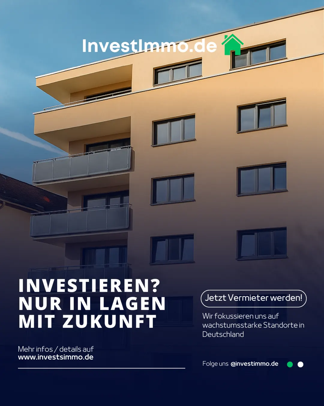 Investieren in Lagen mit Zukunft – wachstumsstarke Standorte Deutschland – InvestImmo.de