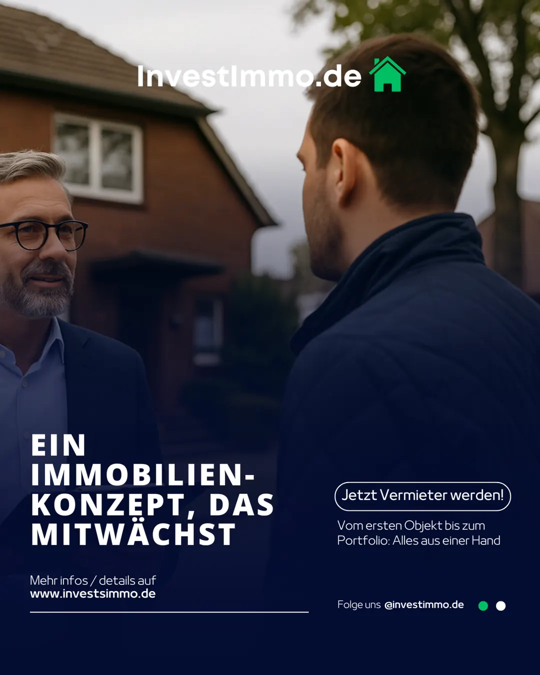 Ein Immobilienkonzept das mitwächst – Portfolio Aufbau aus einer Hand – InvestImmo.de